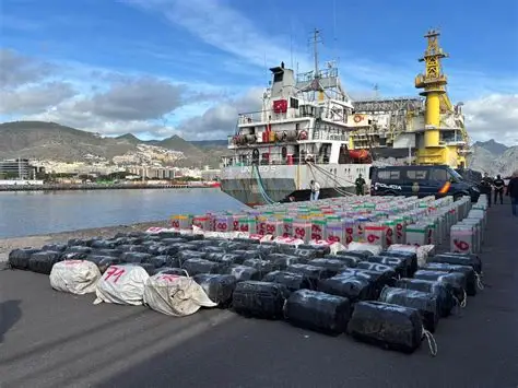 Spanish Authorities Seize Cocaine Ship Linked to Sierra Leone